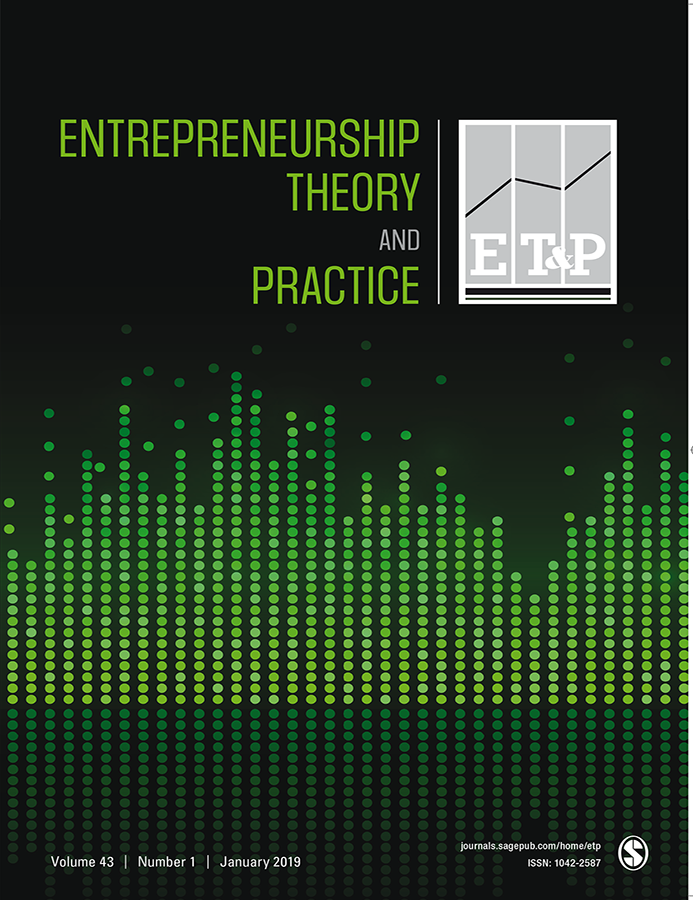 Entrepreneurship Theory and Practice – RRBM network